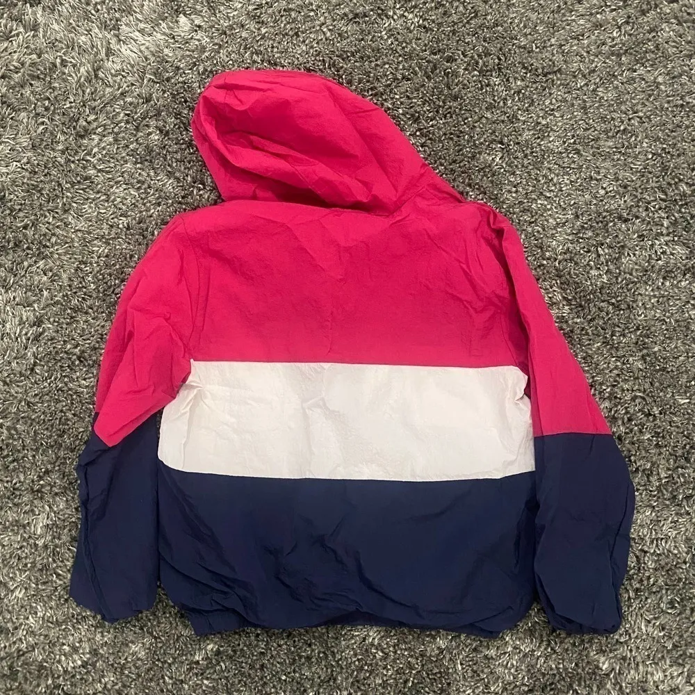 Wild Fable Color Block Windbreaker in Blue/Pink, Size L​​​​​​​​ - Image 3