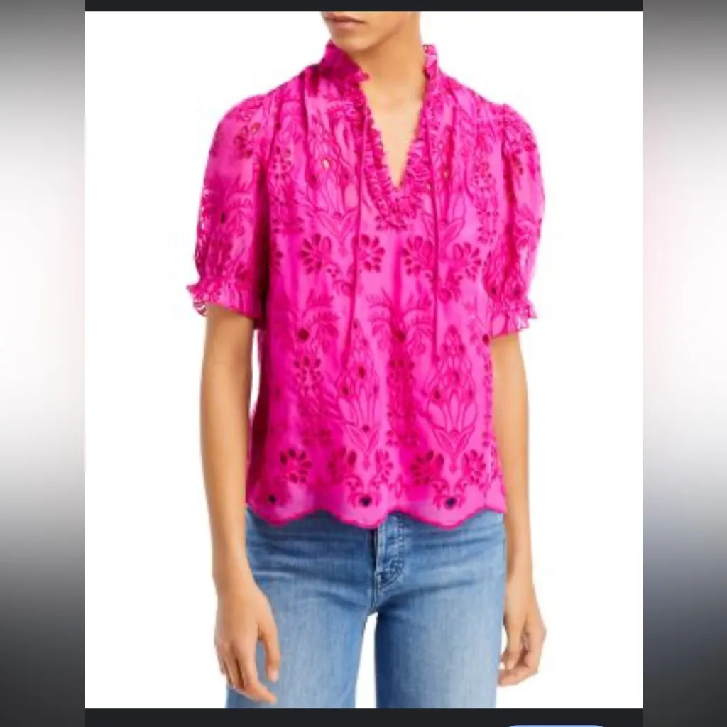 Generation Love Lara‎ embroidered blouse small - Image 7