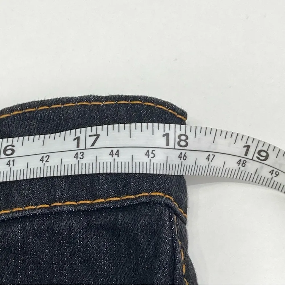 Women Within Bootcut Stretch Jean black with brown thread 14 WP Size 14P - Image 9