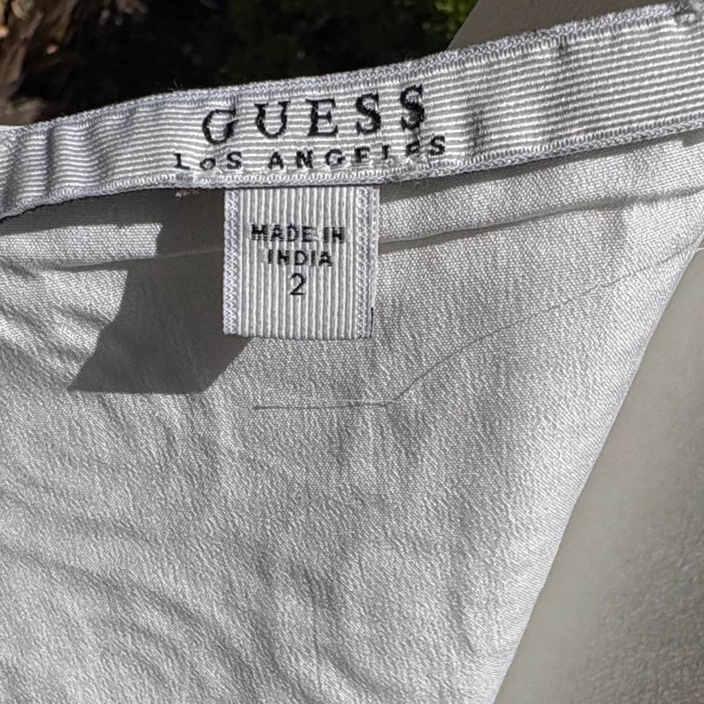 Guess Floral Embroidered White Romper - Image 7
