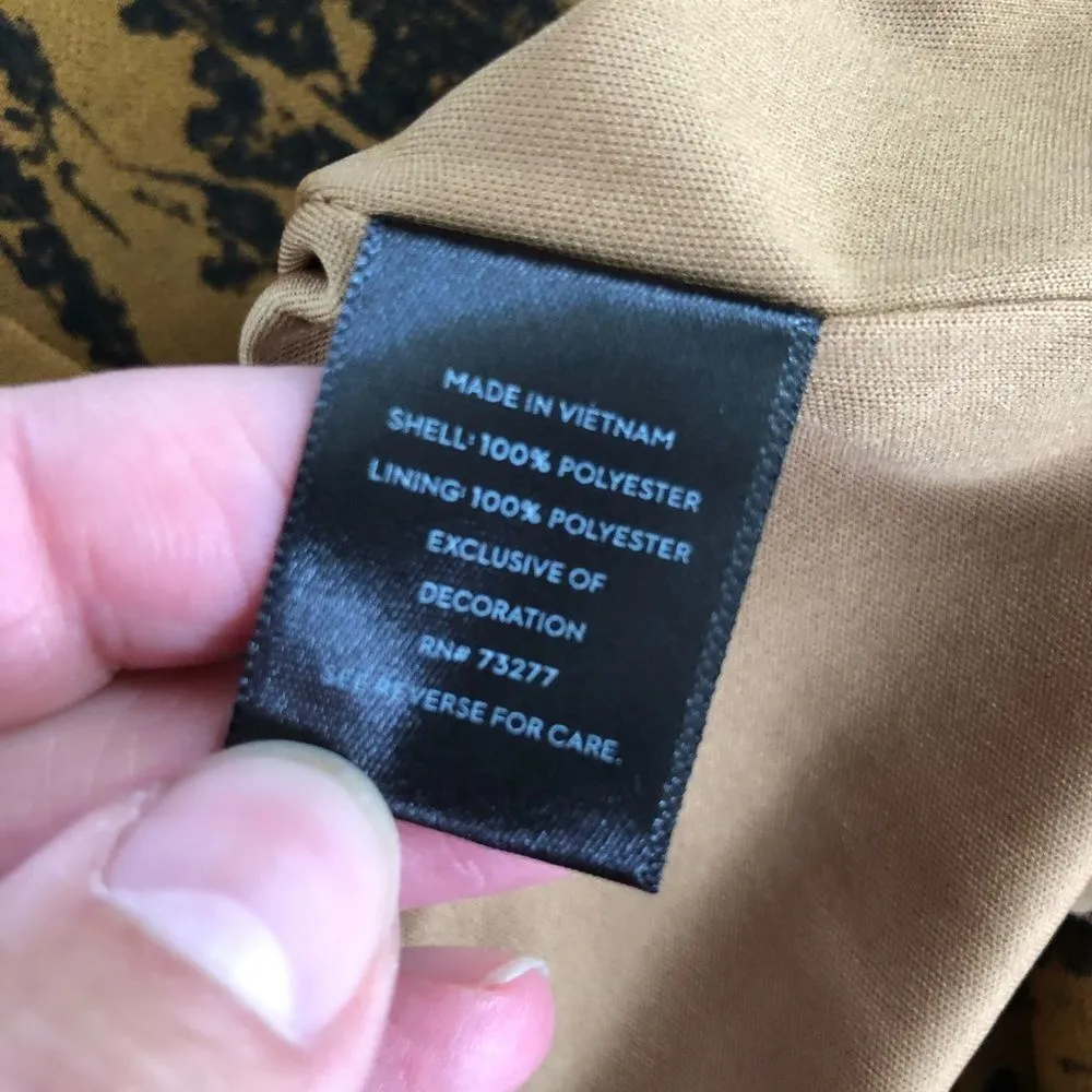 Simply Vera Vera Wang Amber Smocked Waist Dress XS - Image 10