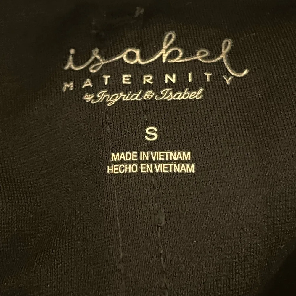 Isabel Maternity Isabel & Ingrid Black Jeans / Pants Size S NWT Crossover - Image 6