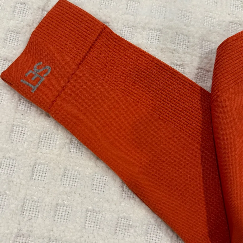 SET Active Sculptflex Leggings, Guava. EUC! - Image 3