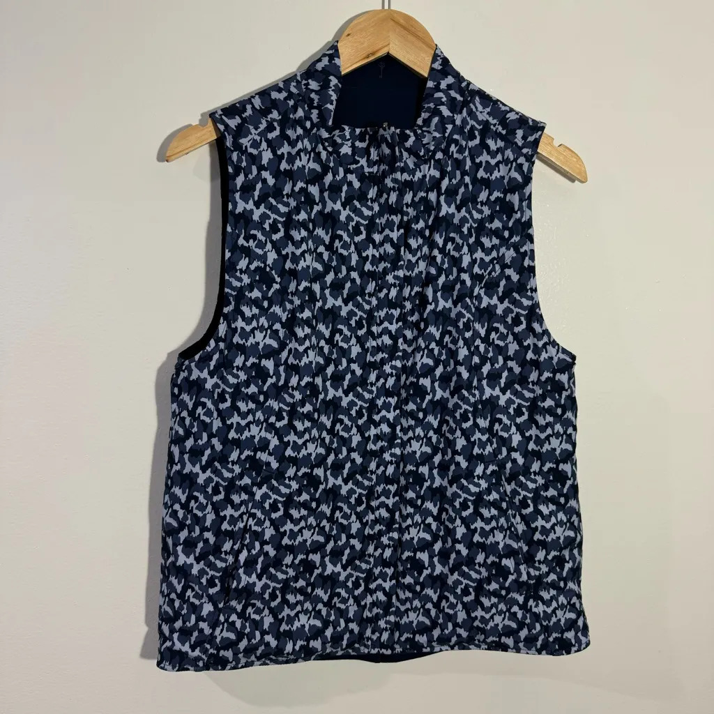 New Belyn Key Navy/Blue Reversible‎ Vest UPF 50 Size Small Blue - Image 12