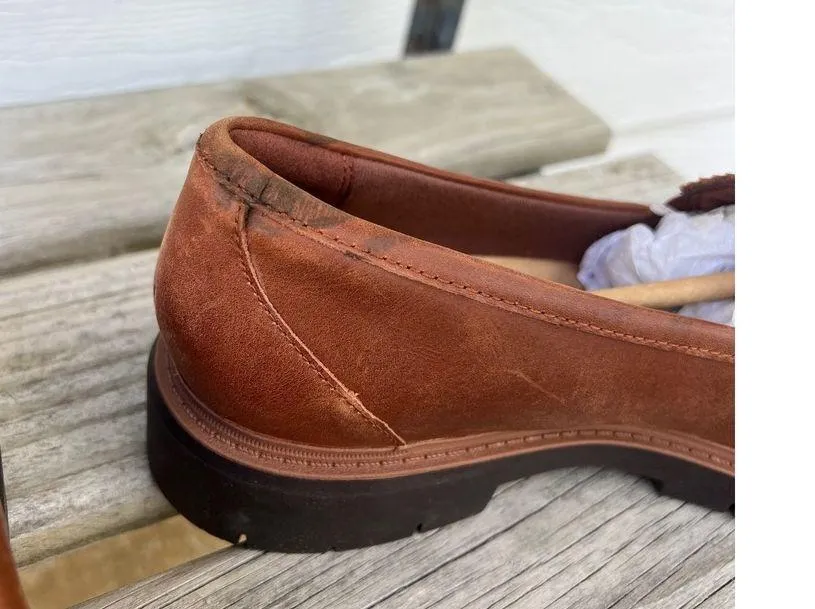 Clarks Collection Leather Loafer with Tassel - Westlynn Bella Size 8. Flawed. - Image 5