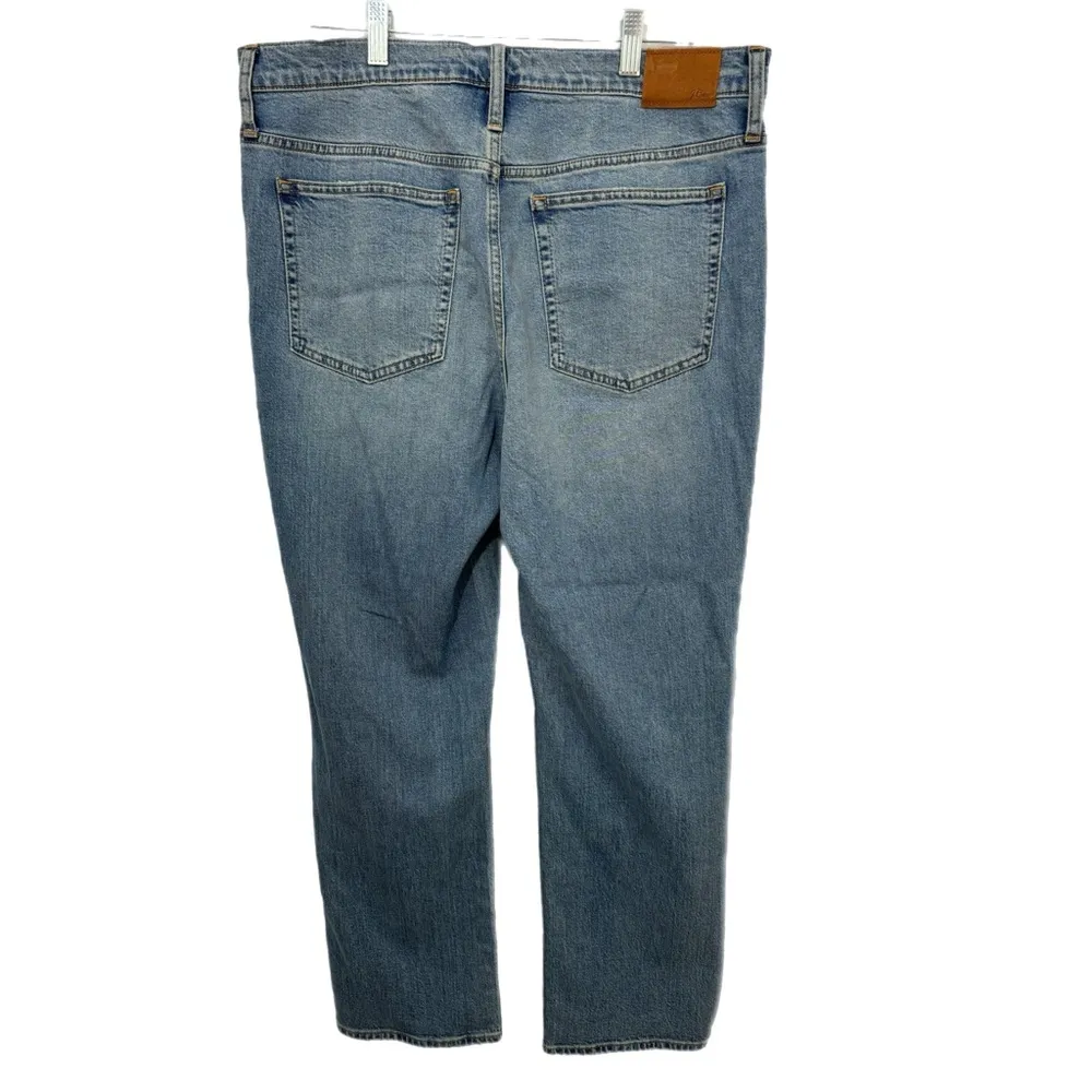 NWT J. Crew Women’s Slim Boyfriend Jeans Sz 31 Straight Leg Light Wash Denim - Image 8