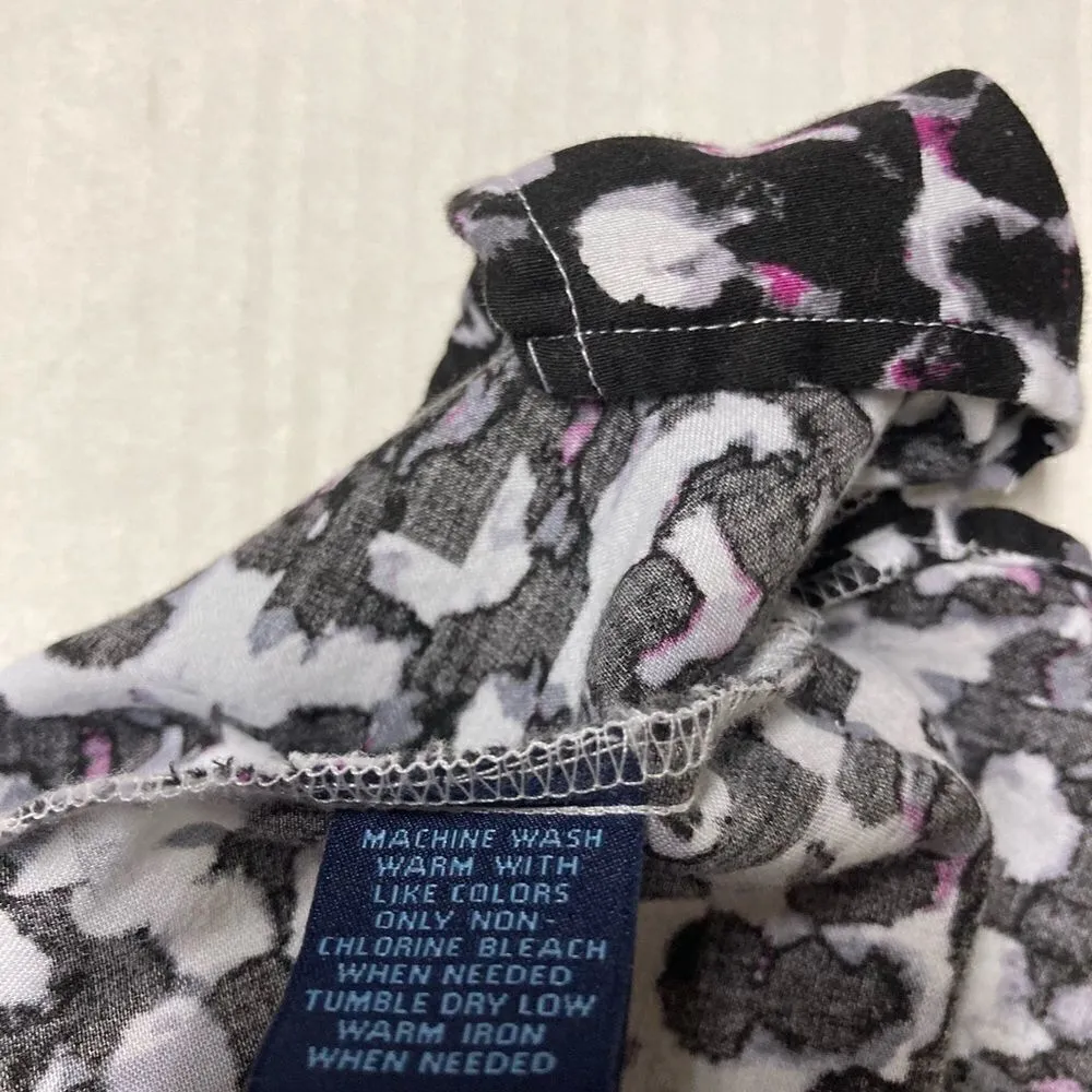 WESTBOUND‎ Women’s Top Size  Large Black purple and white - Image 2