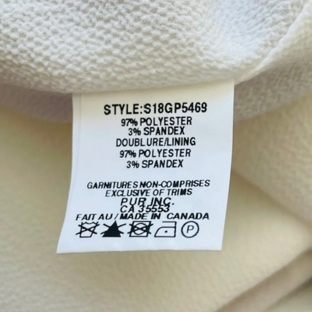 Iris Setlakwe Canada Button Front Shirt Dress Chiffon Crepe Abstract Print 10 Black - Image 7