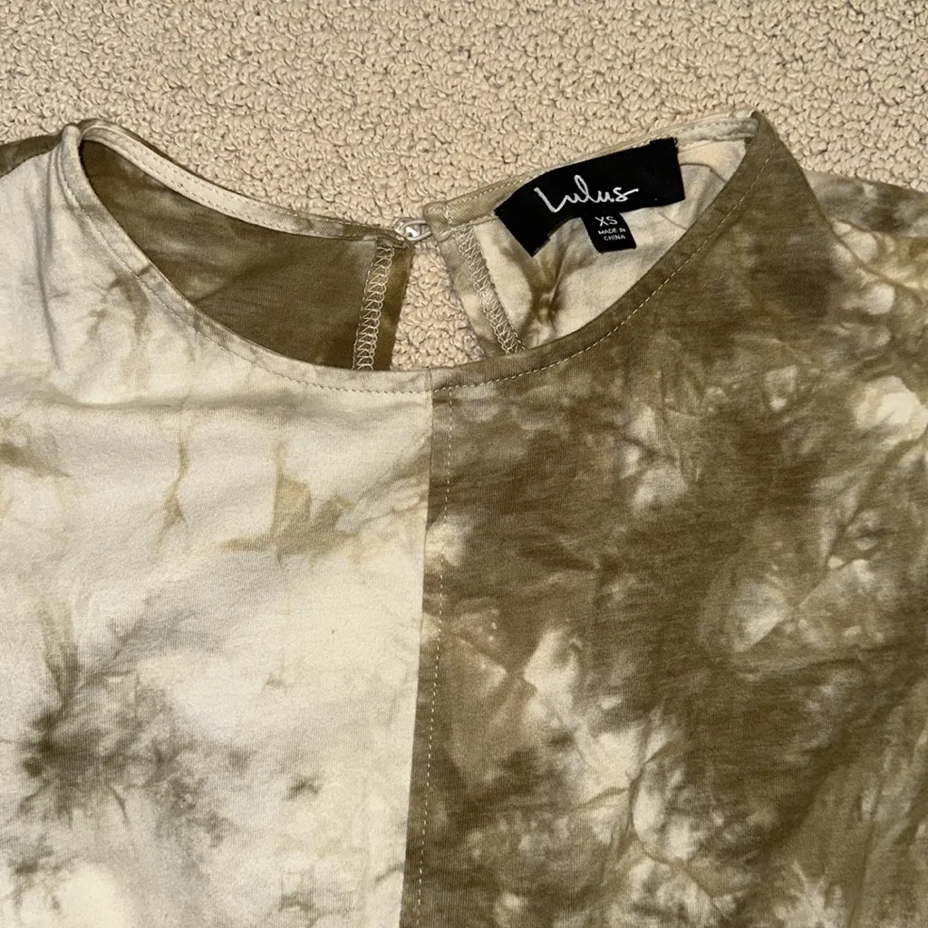 100% Cotton Olive Green Tie - Image 9