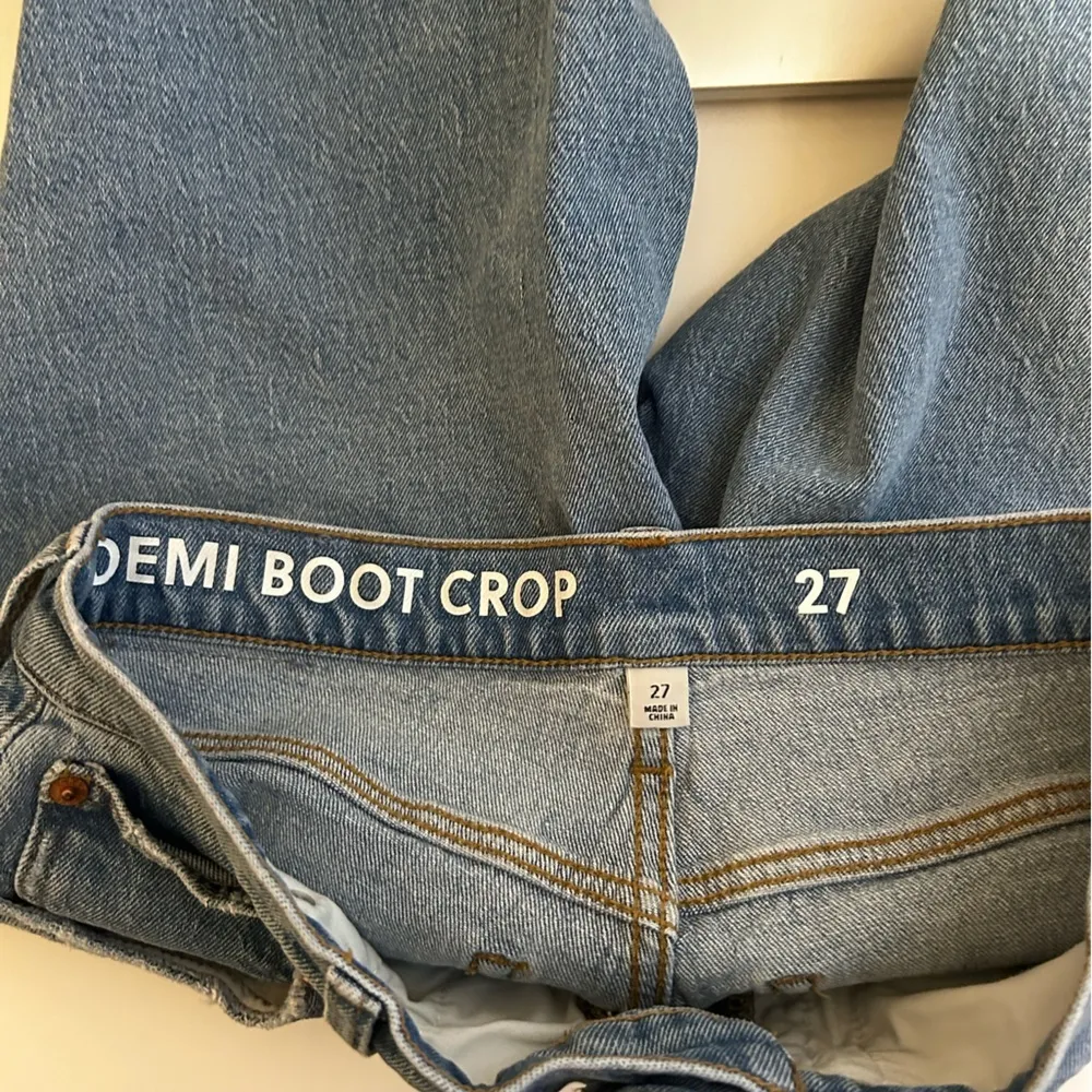 J. Crew 9''‎ demi-boot crop jean in Rocky Shore wash - Image 6