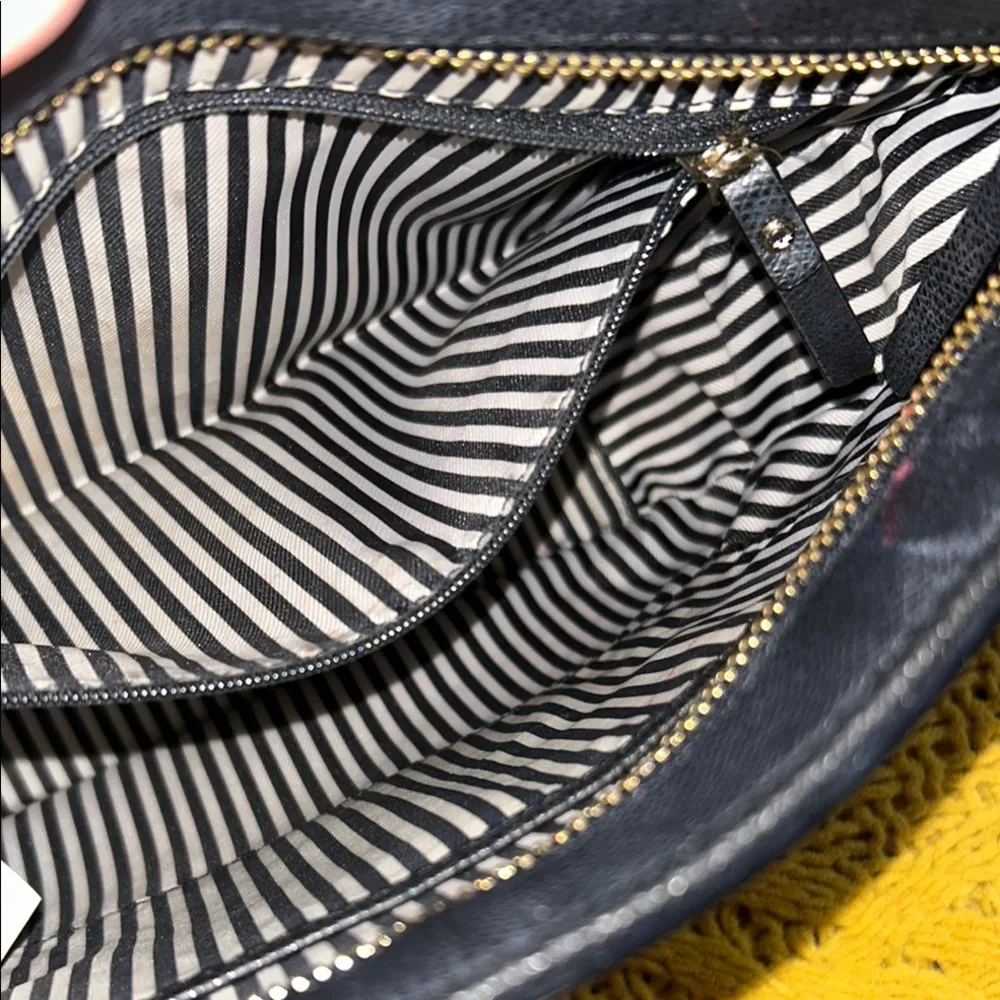 Vintage  Pebbled Leather Studded Crossbody Bag - Image 10