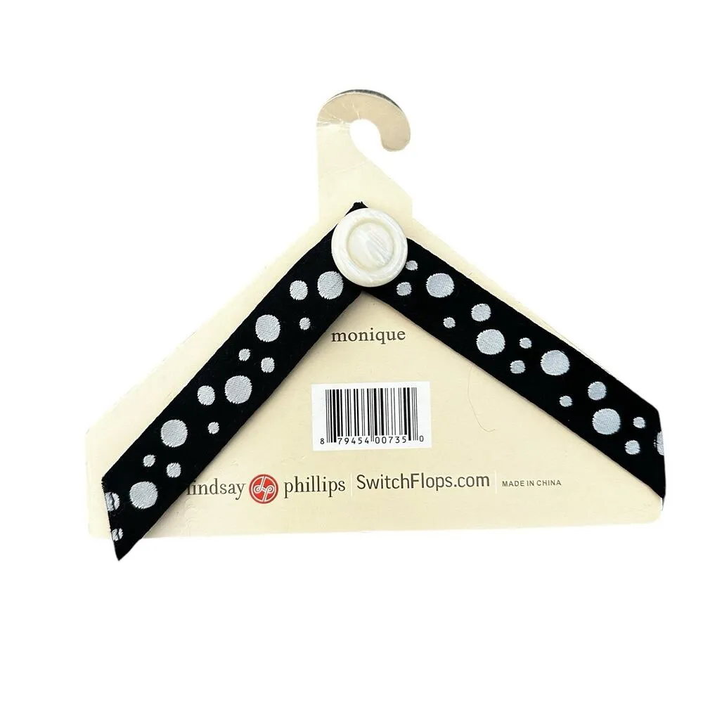 LOT of 4 L Switch Flops Lindsay Phillips Straps Size LARGE 9 10 11 NEW - Image 3