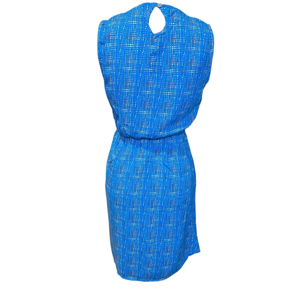 KAVU Simone Blue Mini Scoop Neck Dress Outdoor‎ Casual Breathable Pickleball - Image 4