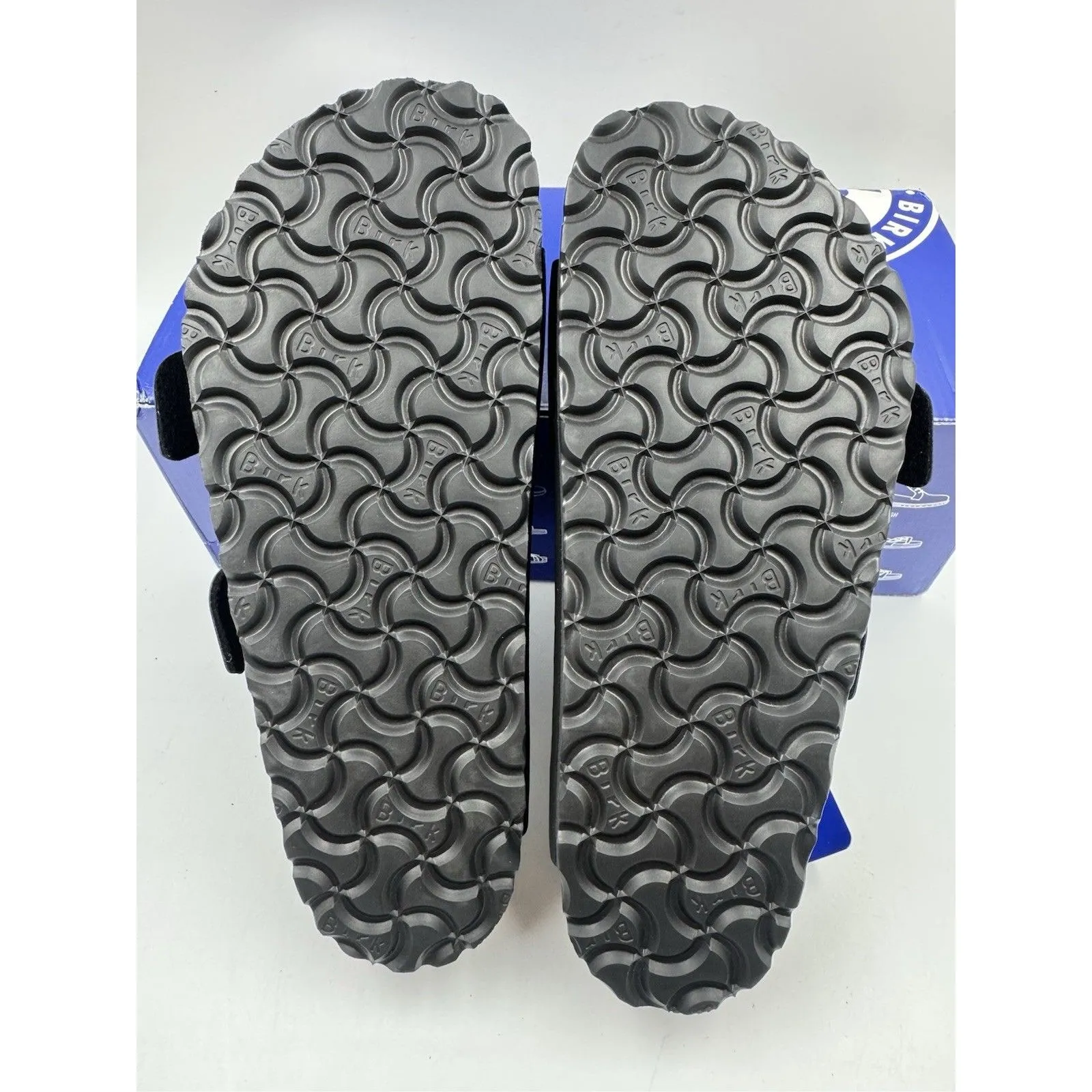 Birkenstock Arizona Birko-Flor Birkibuc Black Leather Sandal New Size EU 37 US 6 - Image 14