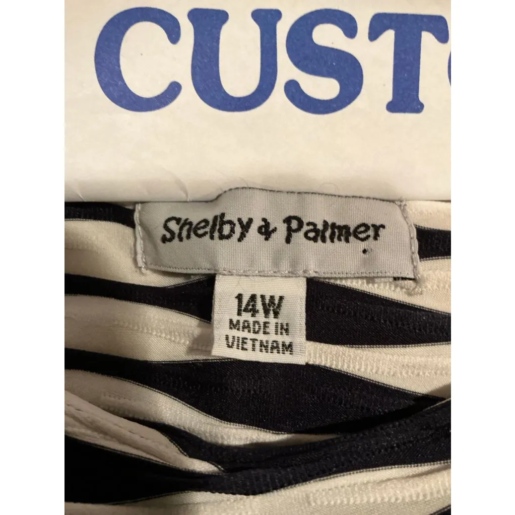 Woman’s Shelby & Palmer Geometric Dress Sz14W Style 9A720 - Image 5