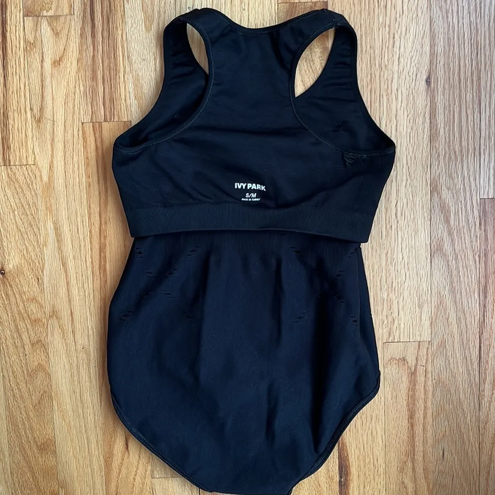 Ivy Park Eyelet Detail One Piece Swimsuit Size S/M - Image 7