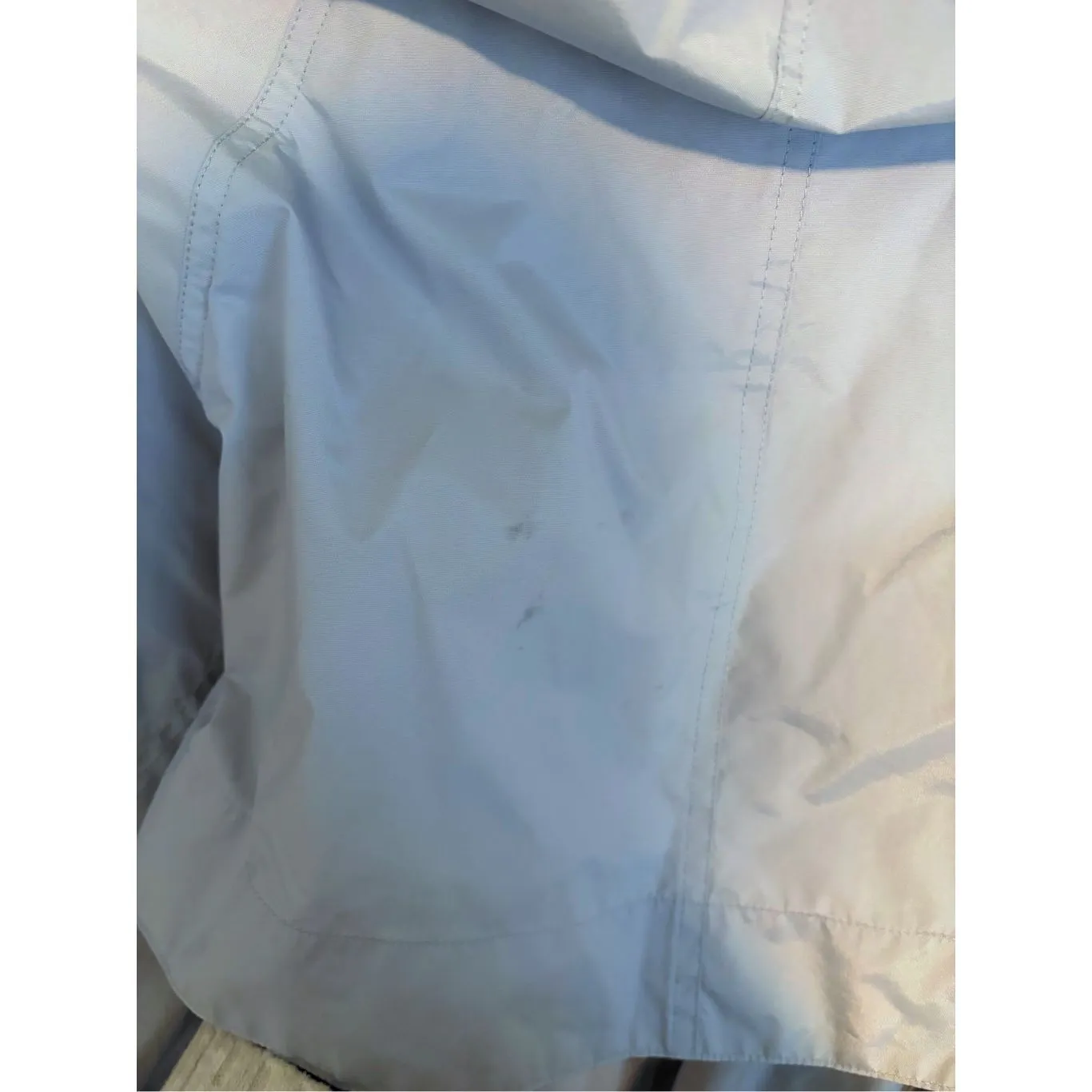 Sosken Hara Rain Jacket Pale Blue 1/2 Size M - Image 5