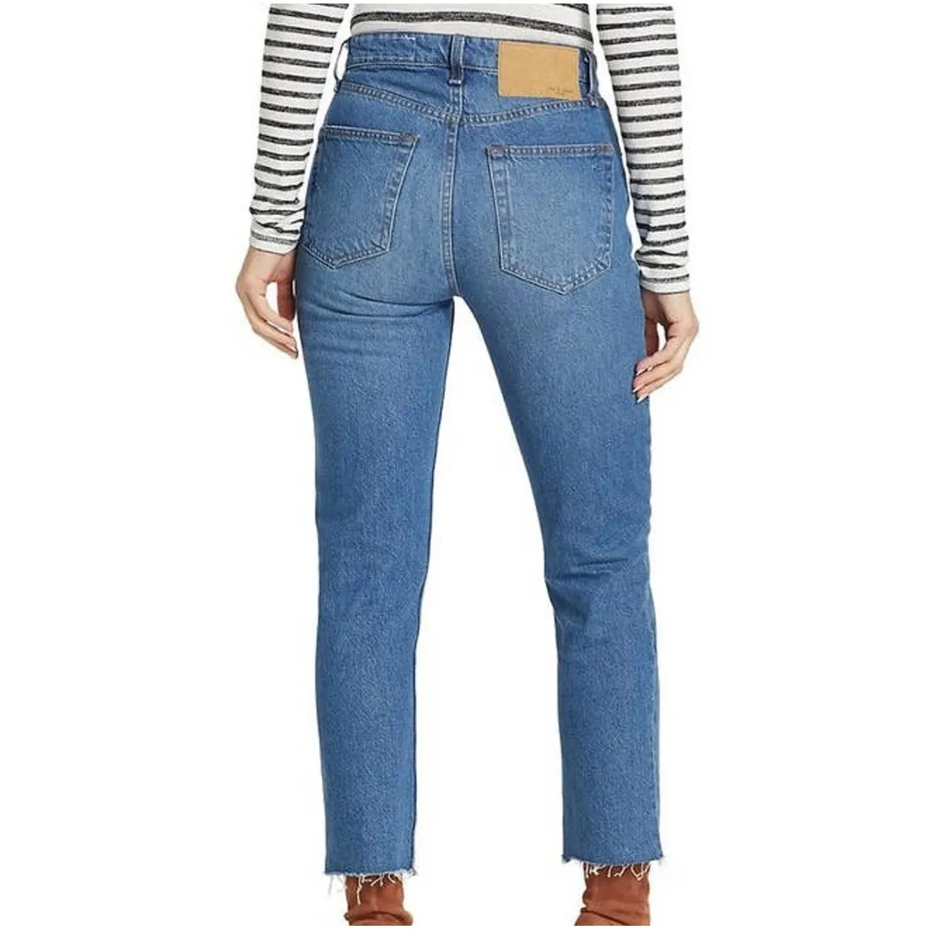 NWT Rag & Bone Nina High Rise Ankle Cigarette Monty Jeans Sz 25‎ $275 - Image 2