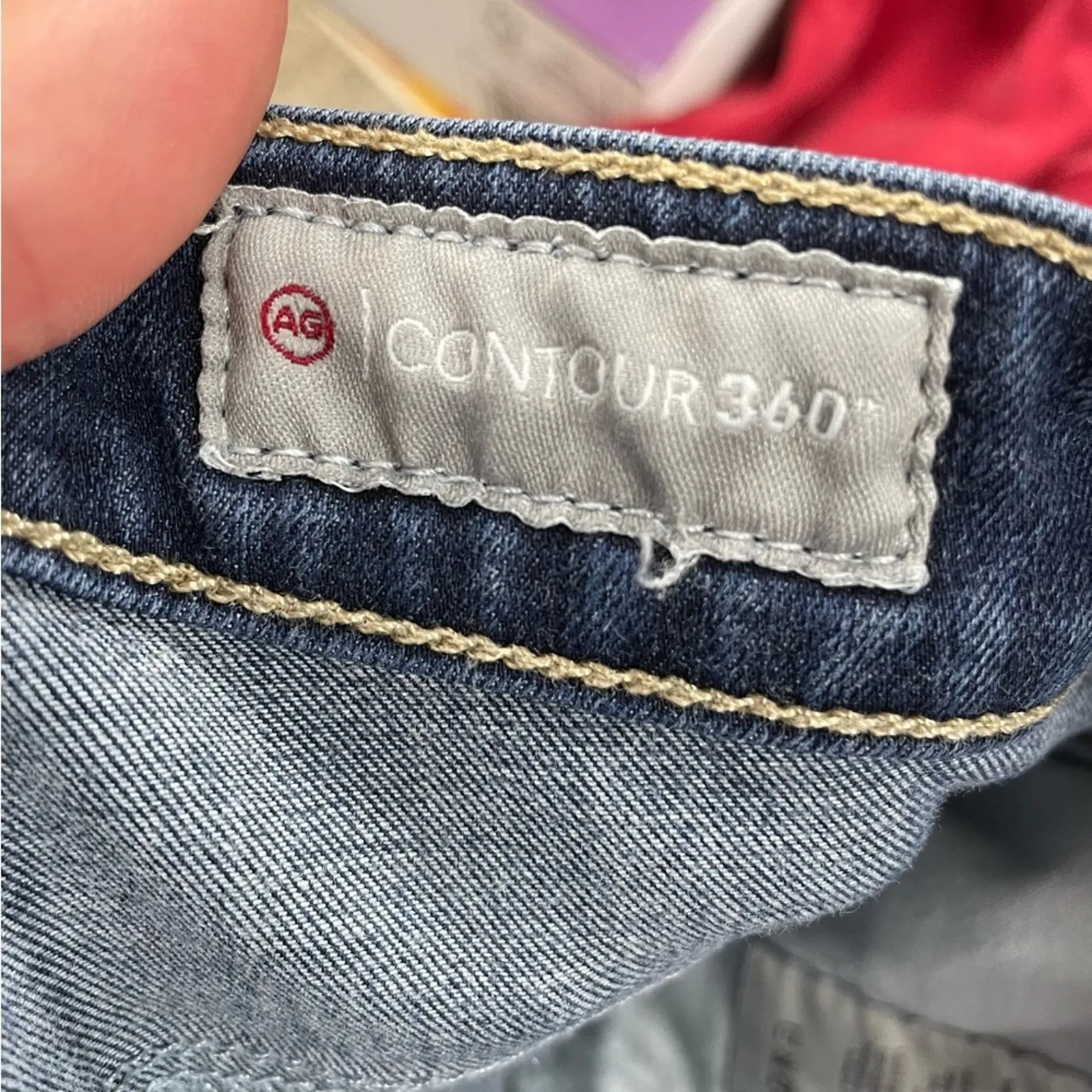 AG Adriano Goldschmeid Farrah High Rise Skinny Jeans Womens 26 Medium Wash Blue - Image 11