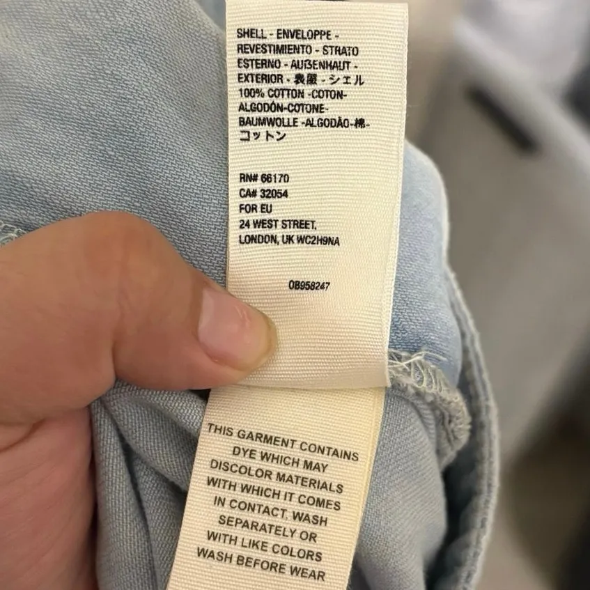 Free People FP NWT 100% Cotton Stargazing Tiered Wide Leg Pants Size 14 - Image 9