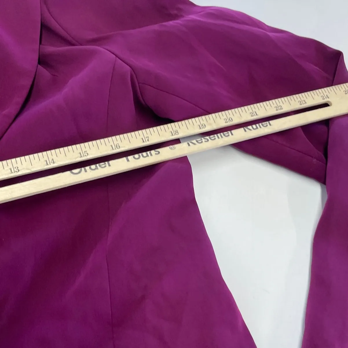 Endless‎ Rose Jacket Womens Medium Purple Pink Blazer Single Button Career - Image 7