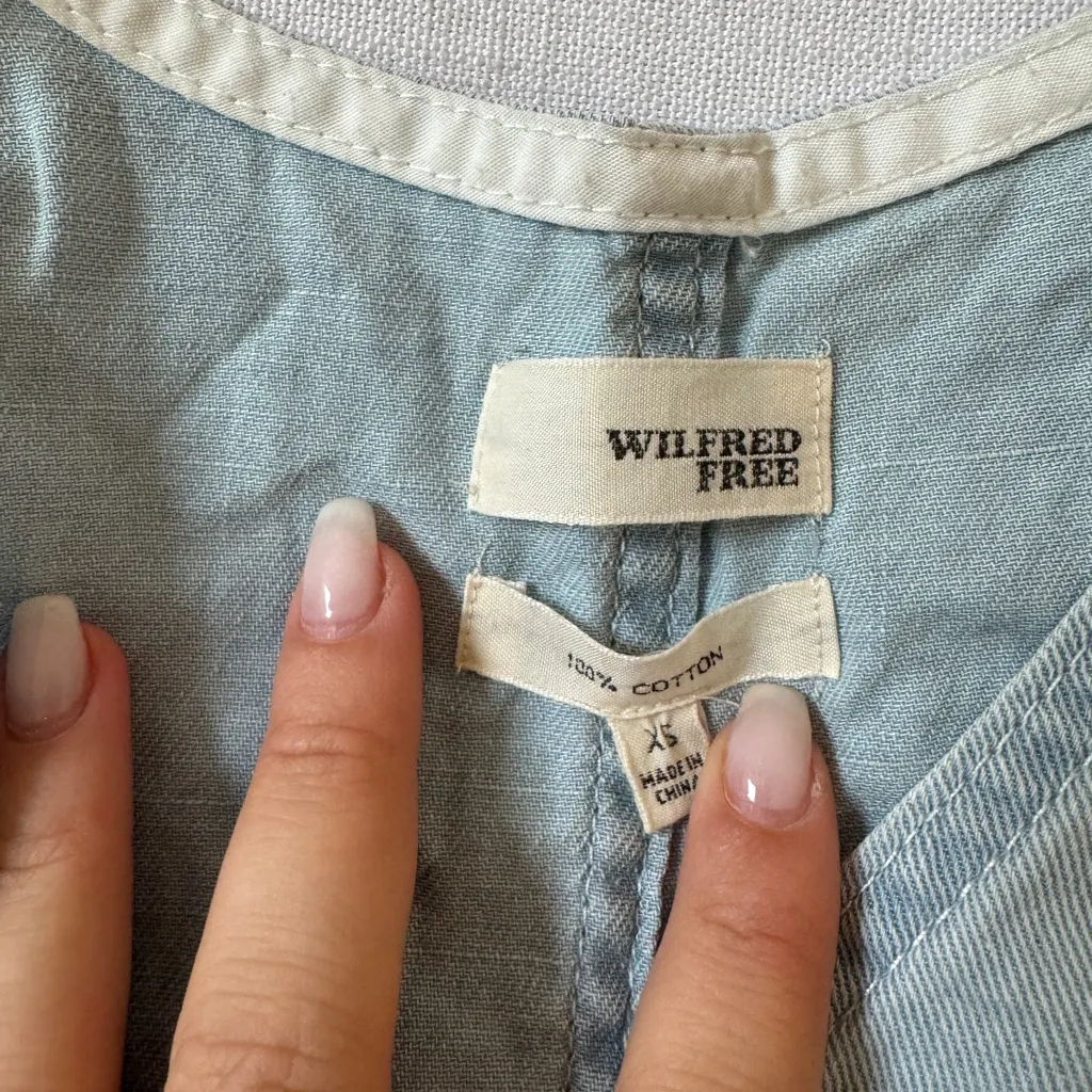 Aritzia Denim Tank Top - Image 5