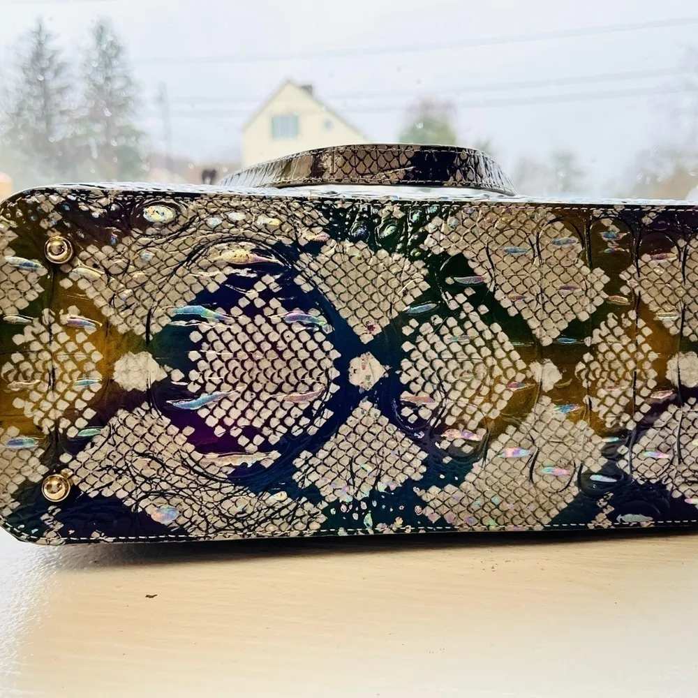 Brahmin Medium Asher Spellbound Solid Melbourne Tote & Corie Wallet Set NWT - Image 11