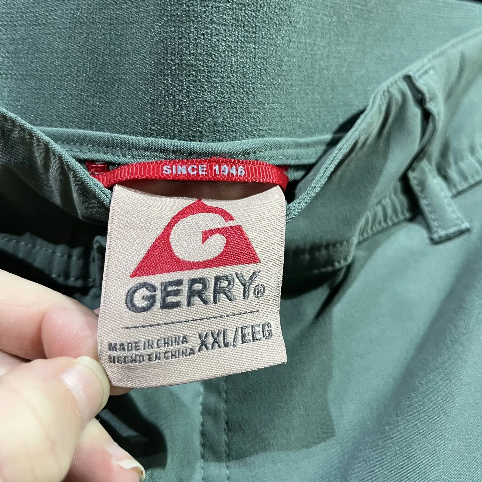 Gerry's Golf Pants Womens 2XL Sage Leaf Revive Stretch Zip Pockets Wide Leg Green Size XXL - Image 6