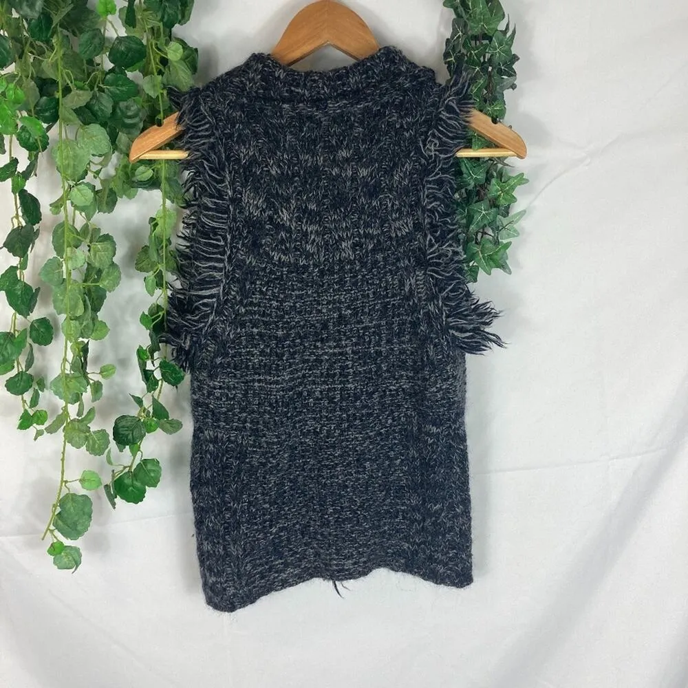 Banana Republic Alpaca Italian Yarn Fuzzy cardi - Image 5