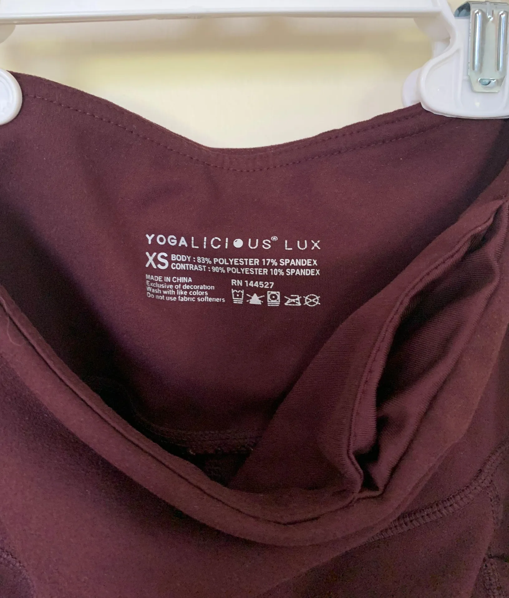 Cranberry Leggings. - Image 3