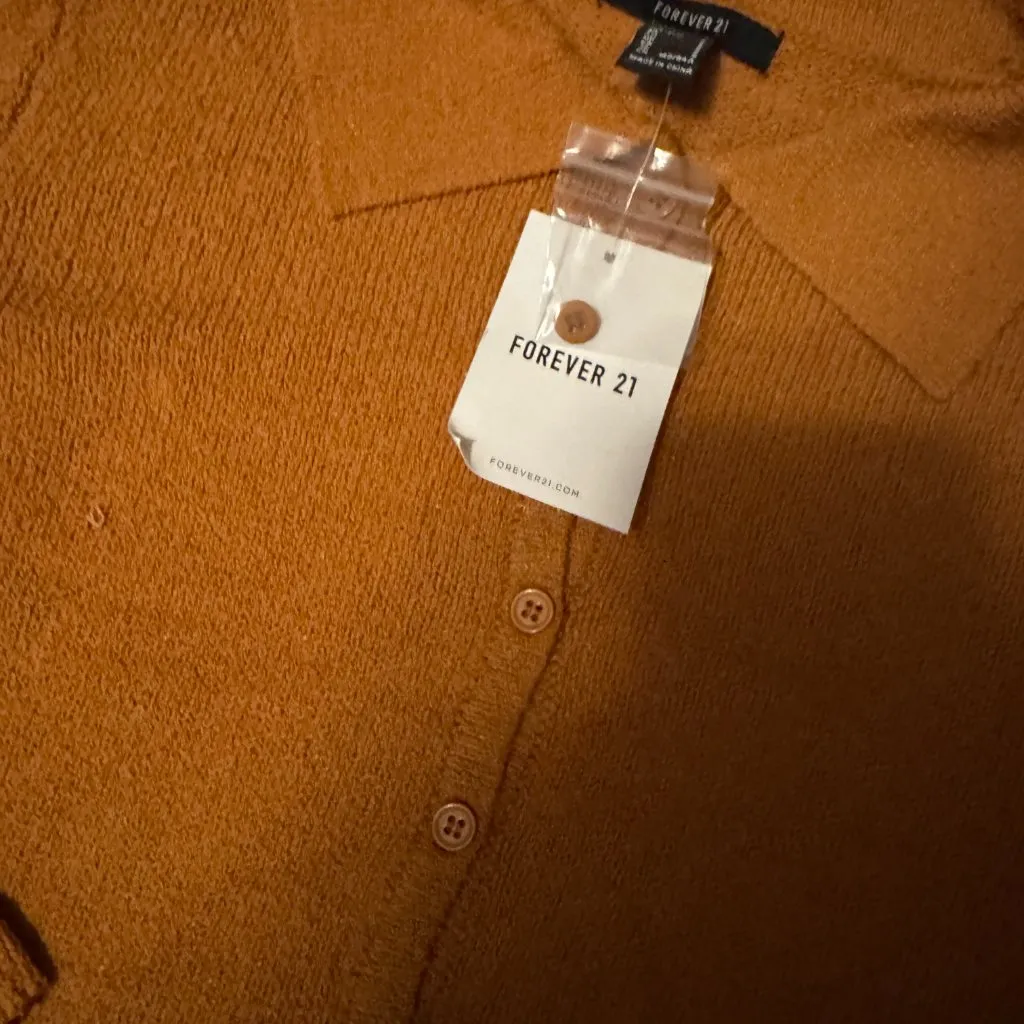 NWT Boucle Sweater-Knit Shirt - Image 3