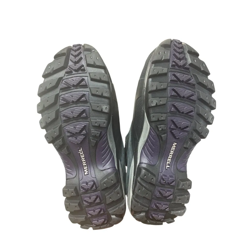 Merrell Optiwarm Woms black suede insulated waterpoof ankle boots sz 8 SKU 9747 - Image 5