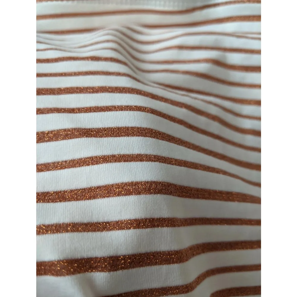 Vigoss Plus Size Striped Monokini Swimsuit - Image 7