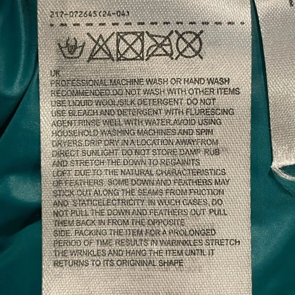 Lucky Y2K Sleeveless Full Zip Puffer‎ Vest With Pockets Green Size Medium - Image 8