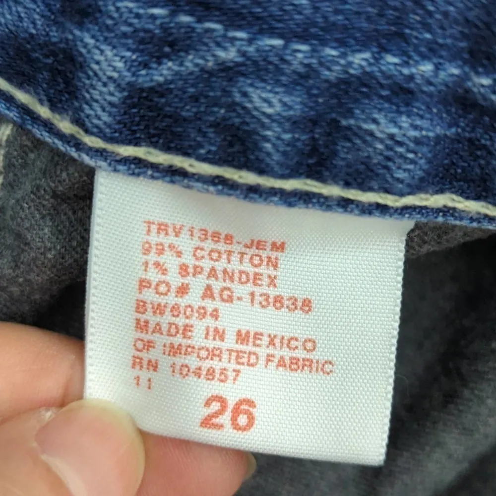 AG Adriano Goldschmied Womens Gemma Denim Shorts‎ 26 - Image 5