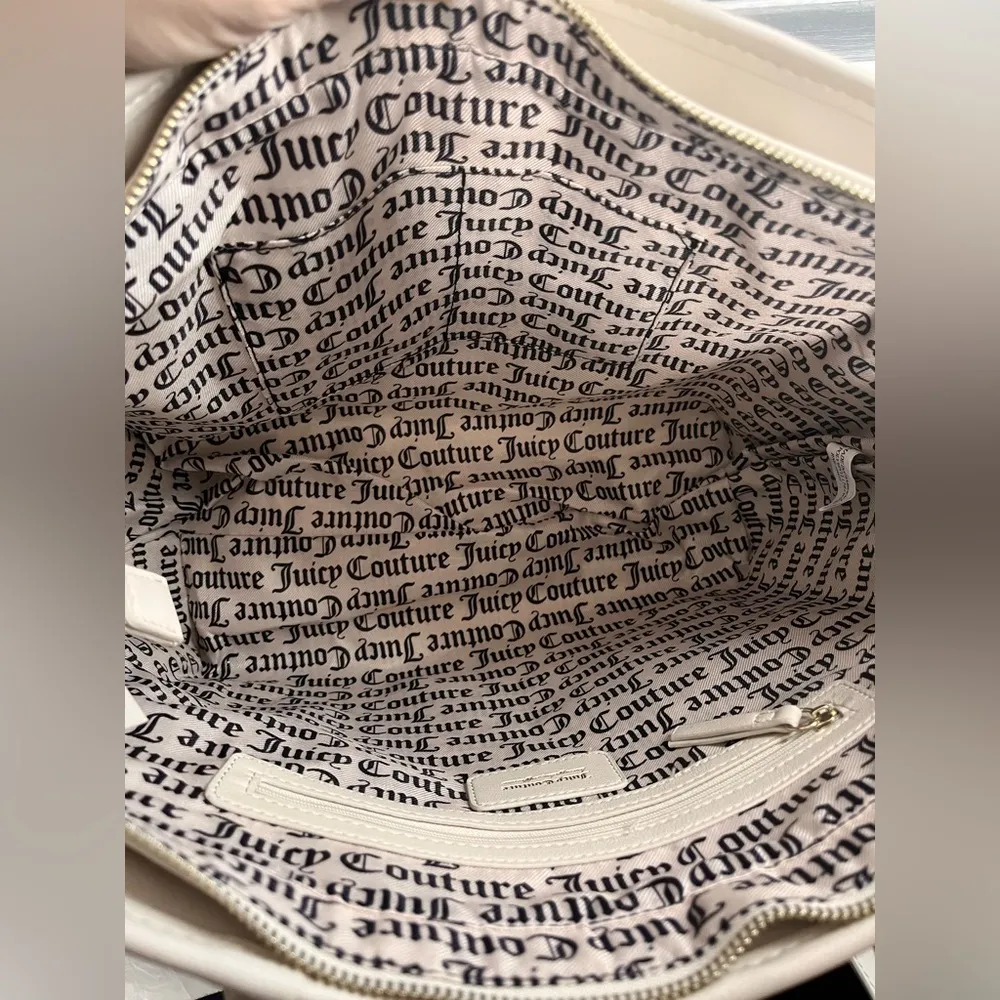 Juicy Couture Only You XL Tote Bag w Coin Purse Shoulder Strap Set NWT - Image 6