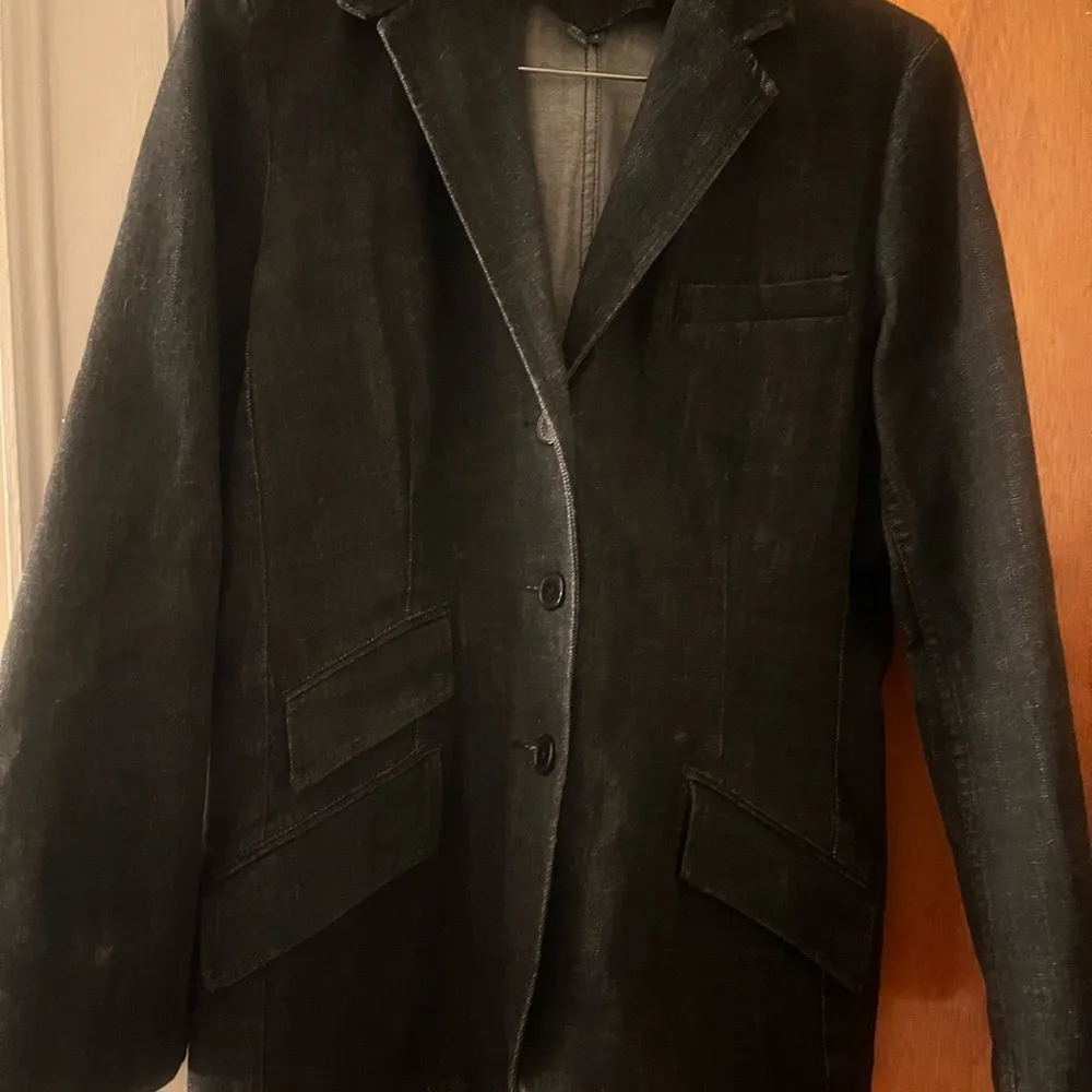 Lauren Jeans Ralph Lauren 2 piece suit! Jacket is a Large and pant is a 10. Black - Image 2