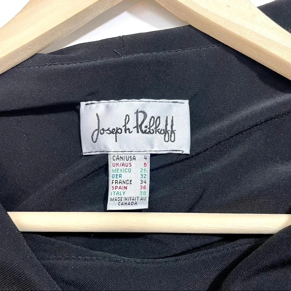 NWT Joseph Ribkoff Tiered Sleeveless Cowl Neck Dress - Image 2