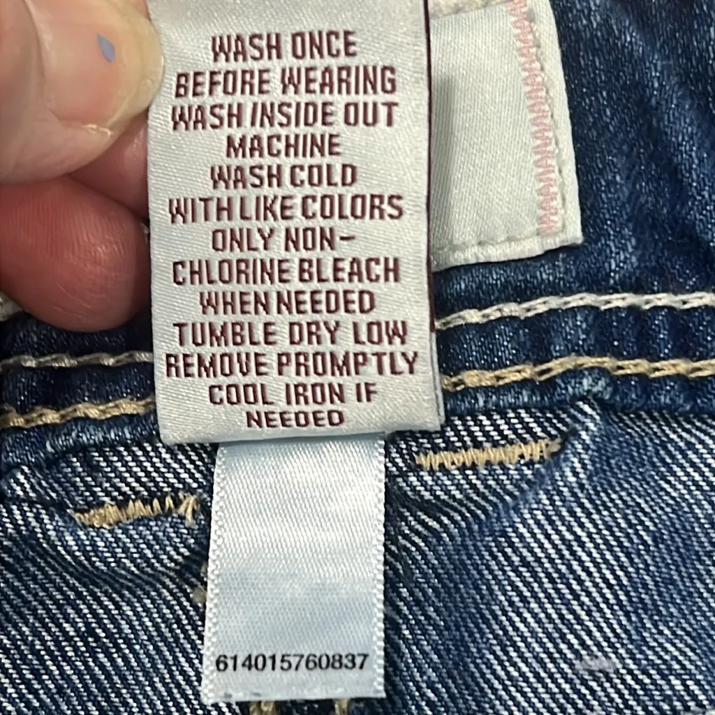 SO, Denim Mini Skirt, Size 11 - Image 4