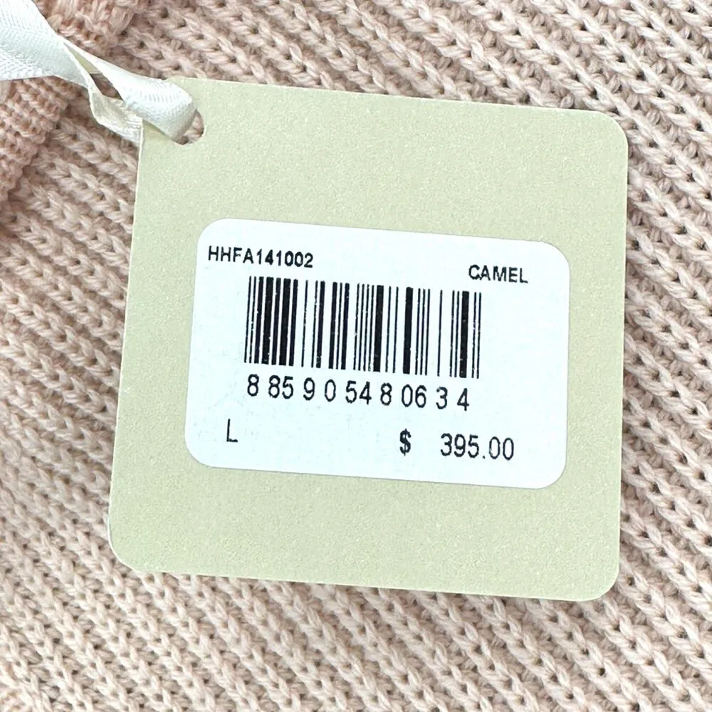 Haute Hippie | NWT | L | Merino Wool Slouchy Ribbed Knit Cut-Out Back Turtleneck - Image 7