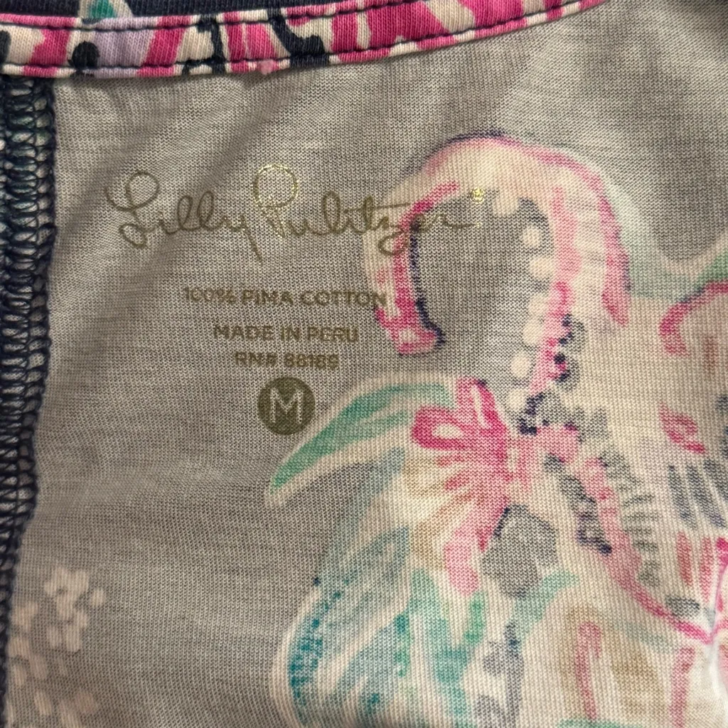 Lilly Pulitzer Raylee Dress in Inky Navy Peanut Gallery Women Size M Art Preppy - Image 3