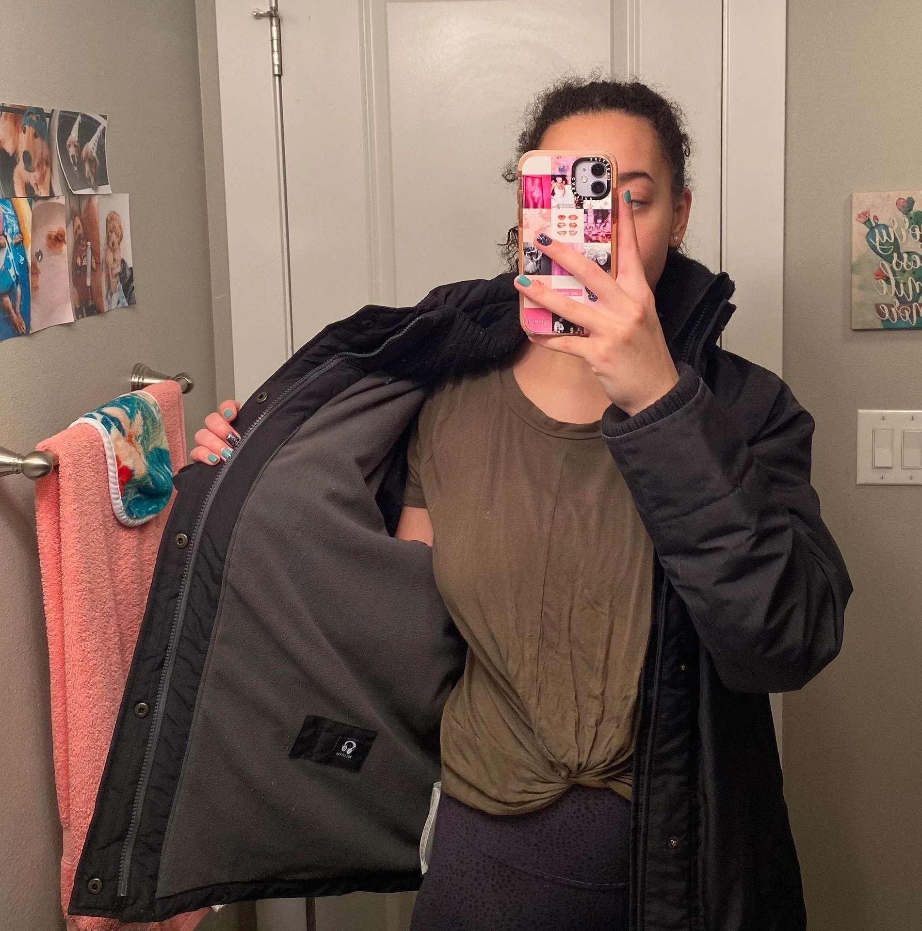 Hollister Black  coat - Image 2