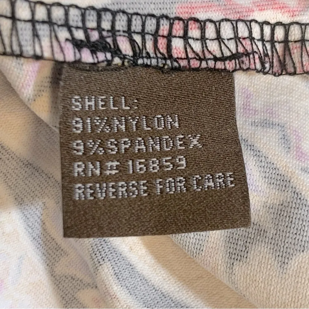 J. McLaughlin  Floral Catalina Cloth Bedford Quarter Zip Pull Over Size M - Image 7