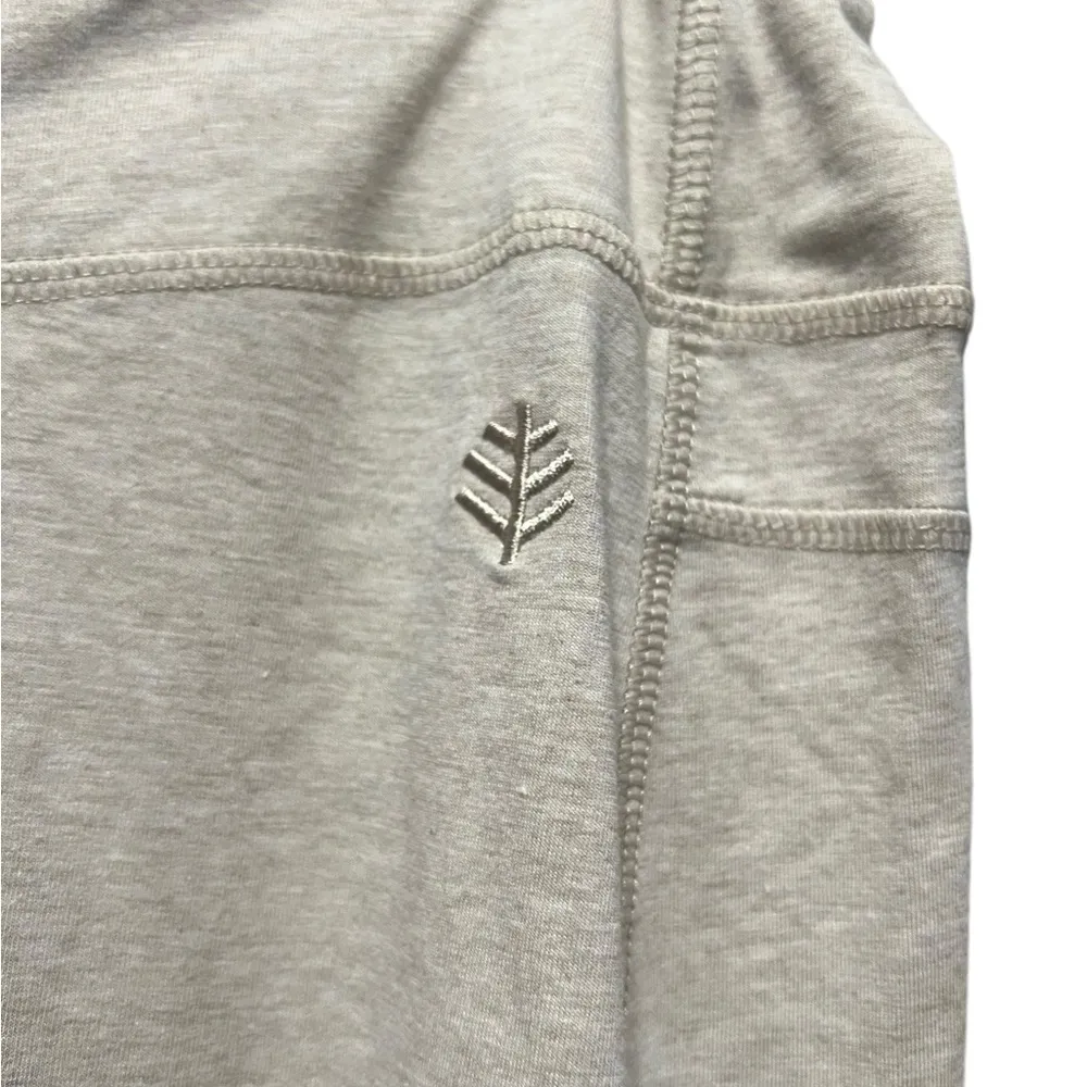 Coolibar NWT Sun Protection Tan Lightweight Yoga Pants Size Large - Image 5