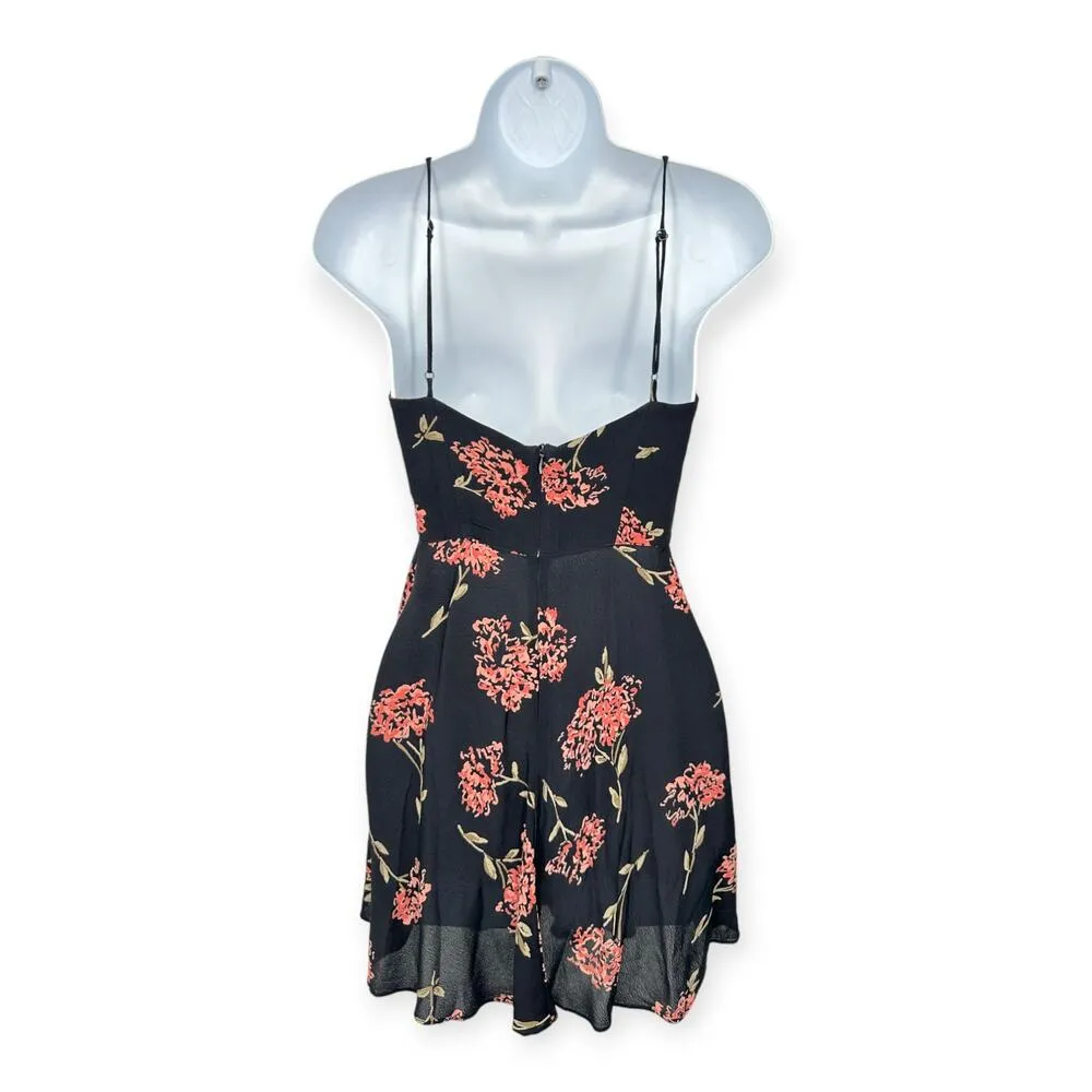BLUE LIFE x REVOLVE | XS | SEXPOT Black Floral Beauty Corset Mini Sun Dress - Image 6