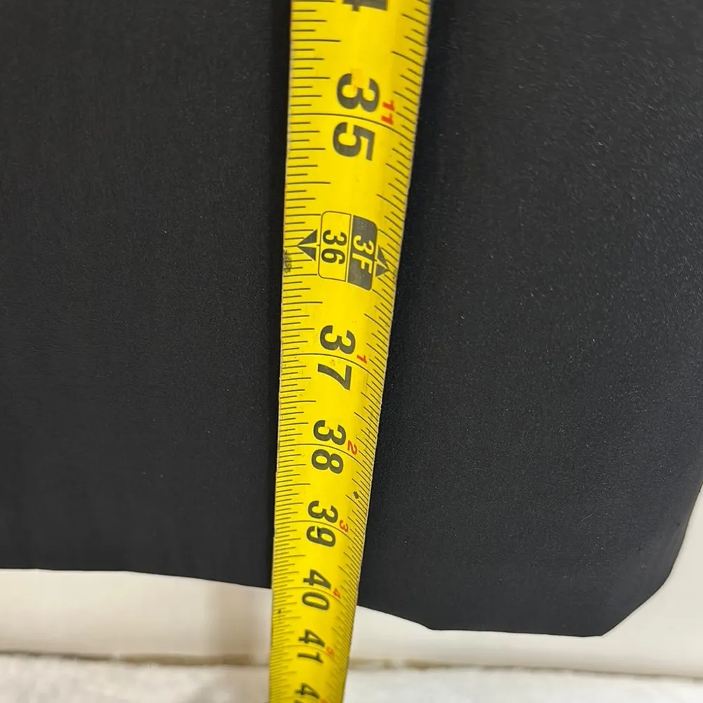 White House Black Market Black Cut-Out Sheath Midi Dress - Image 8