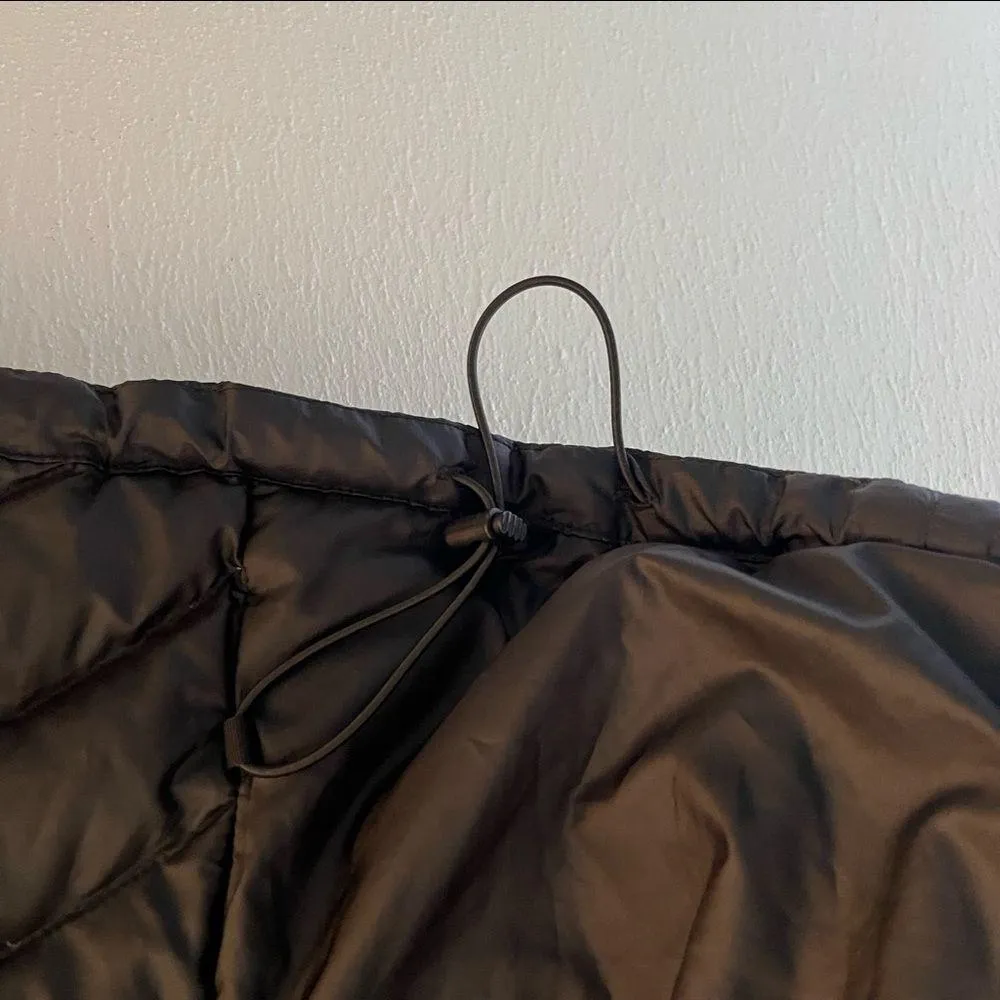 Patagonia Vest Black Women's Down Sweater Vest Sz S EUC w/ AOL Logo SOLD OUT! - Image 8