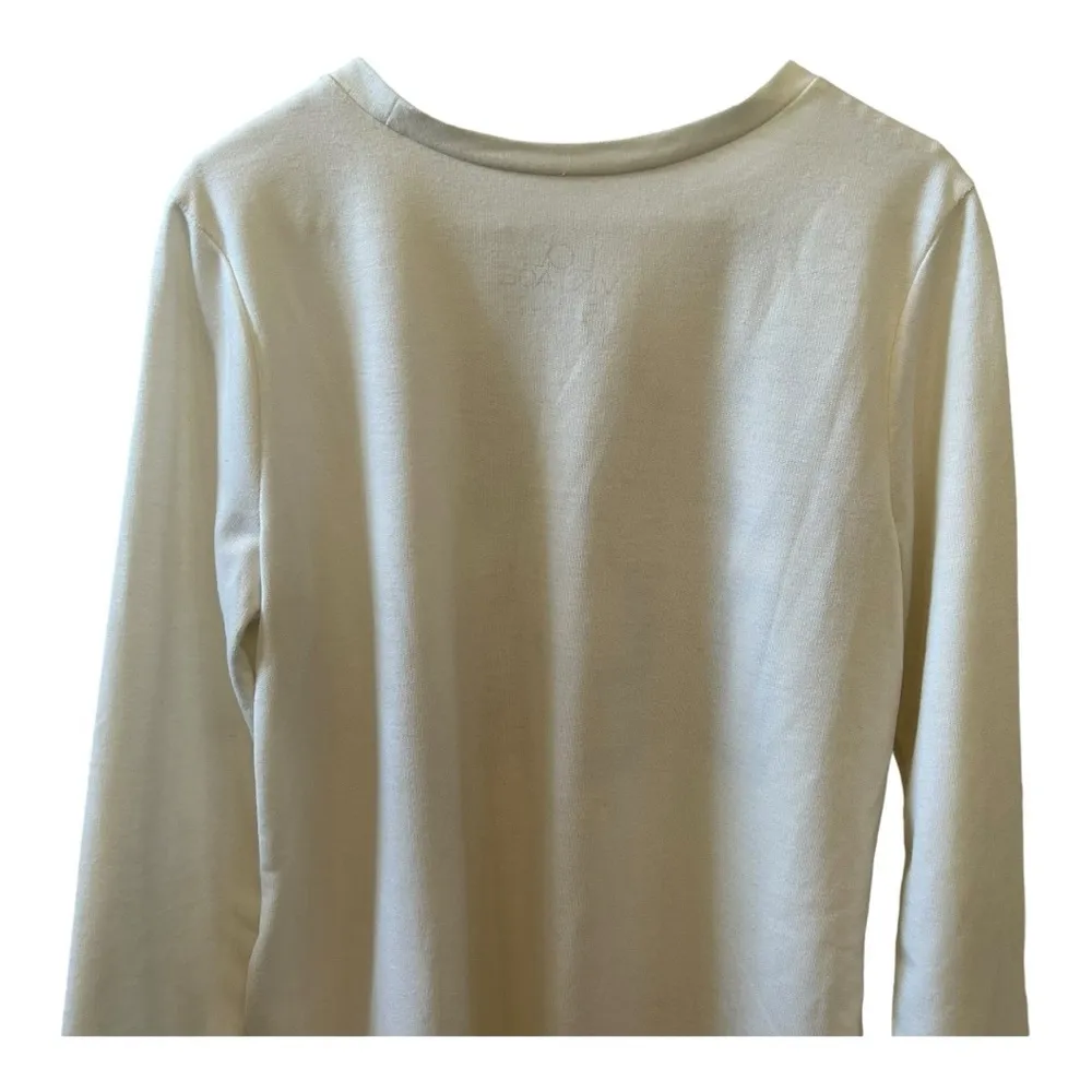 LOL VINTAGE | White Creme Can’t Deal Long Sleeve sweater Size Medium - Image 5