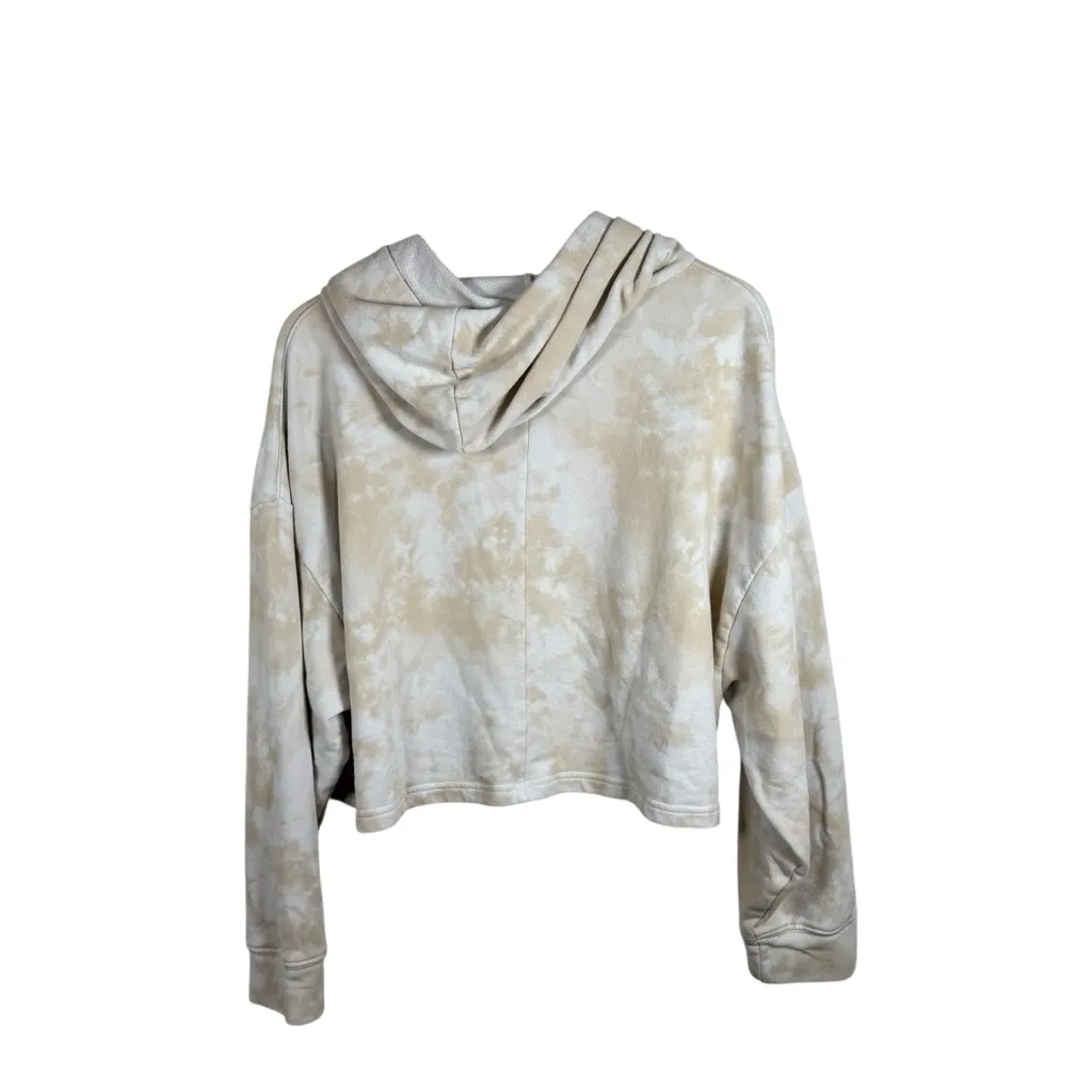 Fabletics Women’s Eco-Conscious Crop Hoodie Honey Magma Tie Dye XL - Image 9