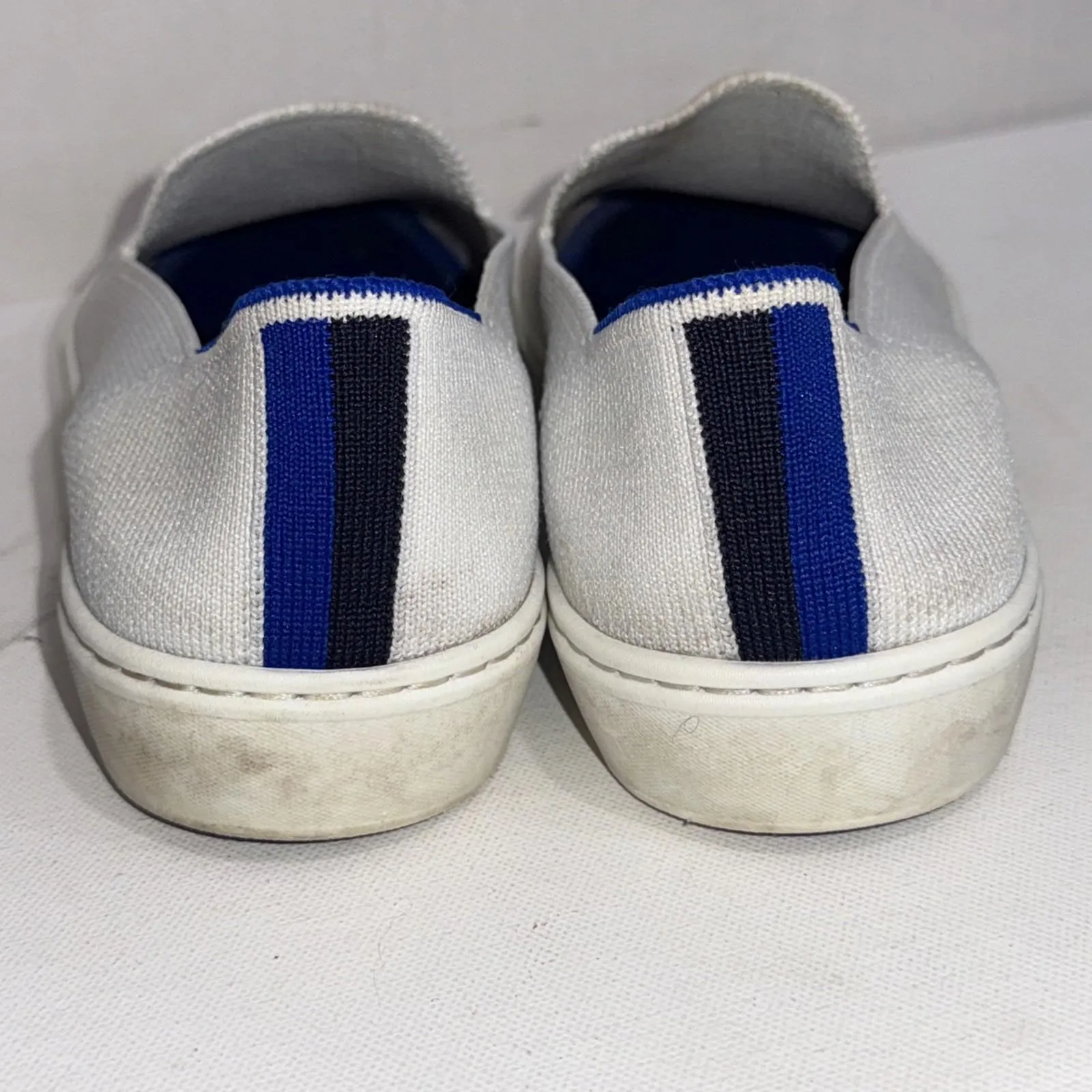 Rothys Shoes White The Original Slip On Sneaker Comfort Flat Walking Womens 6.5 - Image 8